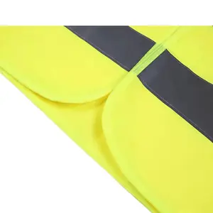 Logo ile özelleştirilebilir sınıf 2 güvenlik yelek güvenlik hi-viz güvenlik üniforma güvenli yansıtıcı yelek