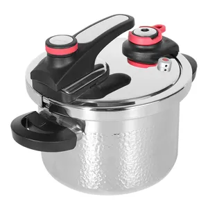 High quality triply stainless steel pressure cookers cooking pot with hammer design