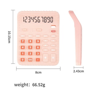 Am Azon Ventes Flash : Anneau de dentition pour bébé en silicone de qualité alimentaire, design calculatrice, jouet sensoriel à mâcher pour bébés de 0 à 12 <span class=keywords><strong>mois</strong></span> - Product Image 6