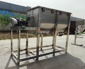 Hạt tiêu bột lớn Red Robe lẩu cơ sở thành phần đặc biệt Máy Vít vành đai khuấy vật liệu thép không gỉ - Product Image 5