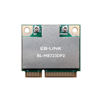 RTL8723DE Tarjeta de Red Inalámbrica Wifi BT para Mini PCIE de Portátil, Terminal Punto de Venta Todo en Uno, Caja Registradora, Máquina de Publicidad