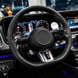 Personnalisation adaptée au nouveau volant CLS GLE W213 W238 W205 W222 W463 W167 GLA GLB GLC amélioré en fibre de carbone Benz <span class=keywords><strong>2022</strong></span> - Product Image 1