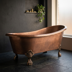 Slipper Free Standing Handcrafted Copper Bath <b>Tub</b> at Factory Price Antique Color <b>Tub</b> Slipper Free Standing Handcrafted Copper - Product Image 1