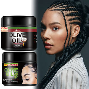 Gel Coiffant Tressé Noir <span class=keywords><strong>Imperméable</strong></span> Prix Usine, Cire Coiffante Végane Fixation Forte, Produit Coiffant <span class=keywords><strong>Femme</strong></span> Vente en Gros - Product Image 3