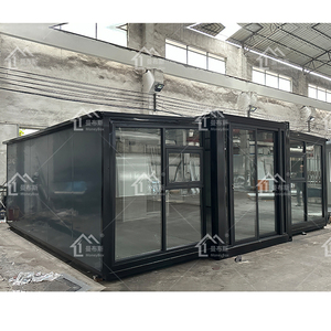 Maison conteneur <span class=keywords><strong>extensible</strong></span> moderne 2 chambres à coucher 1 salle de bain Maison mobile préfabriquée Structure en acier pour gymnase Granges Atelier <span class=keywords><strong>Caravane</strong></span> - Product Image 3