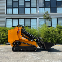 Spedizione gratuita cina Kubota Ce/epa traccia Mini 14KW 19HP Skid Steer Loader con secchio Trencher aratro rotante