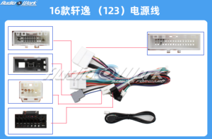 Kit tableau de bord Nissan Sylphy 2012-2019, écran tactile de 12,3 pouces <span class=keywords><strong>avec</strong></span> boutons intégrés et évents d'air, ajustement direct - Product Image 6