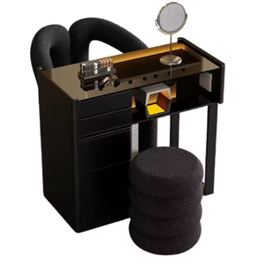 Mesa de Manicura Individual en Oferta, Juego de Mesa y Silla Profesional para Uñas con Aspiradora, Mesa de Manicura para Salón de Uñas - Product Image 5
