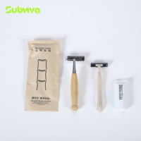 Ensemble brosse à dents et dentifrice jetables en papier de canne à sucre écologique pour les articles de toilette d'hôtel