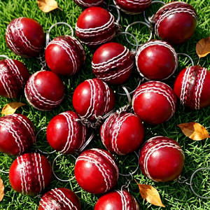 Llavero de Mini Pelota de Cricket con Logotipo Personalizado, Llavero de Cuero Genuino, Regalo Deportivo, Accesorios de Recuerdo de Cricket Promocionales al por Mayor - Product Image 1
