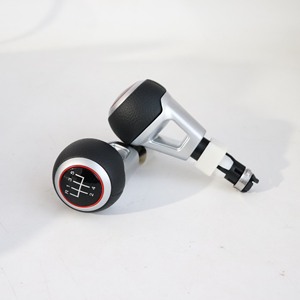 Car Gear <b>Knob</b> Leather Black 5 Speed For Caddy Ergonomic <b>Shift</b> <b>Knob</b> KD-003 - Product Image 4
