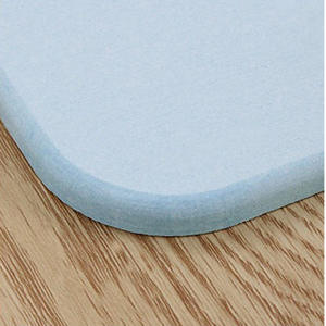 Posavasos de Tierra de Diatomeas Cuadrados de Color Sólido, Resistentes al Calor, Absorbentes, Duraderos, Promocionales, en Blanco, Azul, Verde y Rosa - Product Image 4