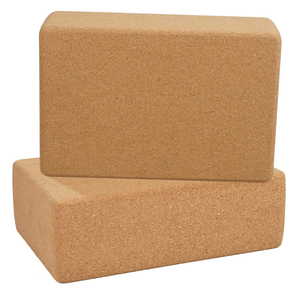 Natural Eco amigable portátil y ligero Pilates Yoga corcho bloque de Fitness de ladrillo - Product Image 3