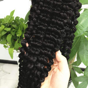 Estensioni per Capelli Ricci 100% Vergini Brasiliani Remy Double Drawn con Cuticole Allineate, con Anelli Nano, I, U, Punte Piatte e Cheratina - Product Image 4