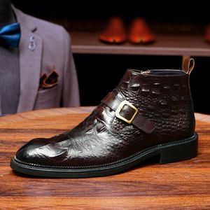 Men's Business Casual Leather Shoes Fashion Formal Shoes Durable and Slip Resistant Luxury Leather Shoes - Product Image 4