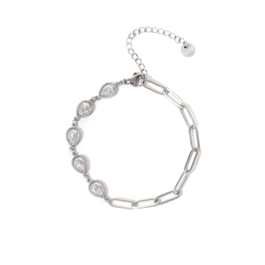 PXK-0241 สร้อยข้อมือแฟชั่นแบบโซ่และแบบเชื่อมต่อ - Product Image 2