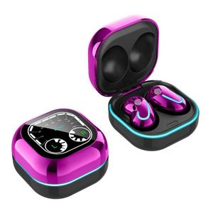 Sıcak TWS <span class=keywords><strong>Bluetooth</strong></span> solunum ışık takvim ekran kulaklık 6D Stereo spor kablosuz kulaklıklar <span class=keywords><strong>Samsung</strong></span> için - Product Image 2