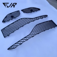 4 pièces OEM 3W3807647D/3W3807648D/3W3807681Q/3W3807682Q Grille en plastique noir pour Bentley Continental GT GTC 2016-2018 Neuf