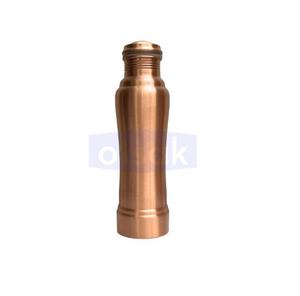 Elegante Botella de Cobre Reutilizable, Hermética y Duradera, Solución para Beber en Viajes Diarios - Product Image 1