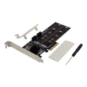 Carte d'extension de stockage <span class=keywords><strong>RAID</strong></span> M.2 PCIe <span class=keywords><strong>X2</strong></span>/6 Gbps pour serveur - En stock - Product Image 5