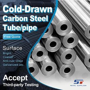 Pipa Baja Bulat Seamless Presisi Cold Drawn untuk Mesin, OEM-Oriented Supply 42crmo Q345b, Ketebalan ±0.03mm - Product Image 5