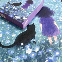 Fabrication de puzzles en papier personnalisés, haute définition, à emboîtement parfait, 1000 pièces, pour les 14 ans et plus