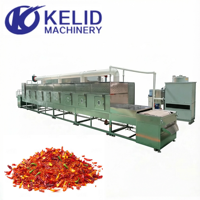 Machine de stérilisation et de séchage industrielle à micro-ondes KELID KLD-MW pour céréales, noix, épices, poudre de paprika, 220V-440V, haute productivité