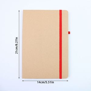 Eco-Friendly Promotional <b>A5</b> Size Notebook Recycled Cardboard with Waterproof Stone Paper Customized Logo Gifts for Office School - Product Image 1
