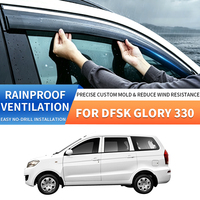 Déflecteur de vitre pour voiture, accessoires automobiles, protection contre le soleil et la pluie pour DFSK Glory 330