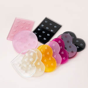 Plaque de plateau en cristal de marbre de grande taille avec logo personnalisé carreaux de cils pour extension de cils palette de support en cristal - Product Image 1