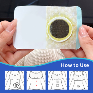 Parche Desintoxicante para el Abdomen, Alivio Natural a Base de Hierbas para el Estreñimiento, Cuidado Intestinal, Parche Externo Fácil de Aplicar para Alivio del <span class=keywords><strong>Dolor</strong></span> y Desintoxicación - Product Image 1