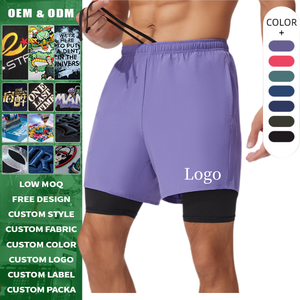 กางเกงวิ่งออกกำลังกายผู้ชายทรงสลิมฟิตเอวยางยืดพิมพ์โลโก้ตามสั่งขายส่ง แห้งเร็ว ระบายอากาศได้ดี - Product Image 3