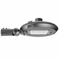 Éclairage extérieur rond de poteau de rue et de jardin de 70W LED bronze IP66 anti-éblouissement alimenté par courant alternatif pour les parcs et les rues