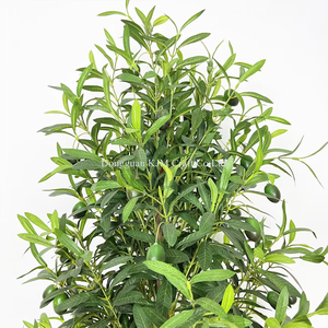 Plante verte artificielle résistante aux UV avec pot pour la décoration de jardin extérieur - Product Image 4