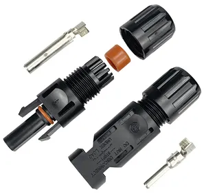1000V DC male&female solar panel cable connectors Waterproof solar panel connector y panel cable connector with Certification