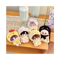 Boneka Karakter Anime Custom Hot Sale, Boneka Hewan Kartun Deepspace, Hiasan Kepala Plush dari Kain Katun Ramah Lingkungan