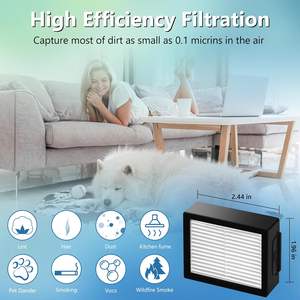 <span class=keywords><strong>I</strong></span>-<span class=keywords><strong>Robot</strong></span> Roomba E Series Filtres de remplacement à haute efficacité 6 Pack 1 Brosse de nettoyage Filtres à main améliorés <span class=keywords><strong>i1</strong></span> + + +/plus + E7 - Product Image 2