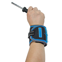 Vente directe d'usine support de charpentier bracelet magnétique dragonne pour tenir des outils de peu de clous de vis
