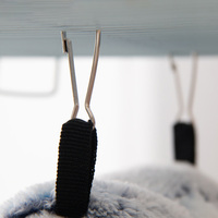 Hamac-caverne en peluche pour oiseaux, maisonnette chaude et confortable pour l'hiver, accessoires de cage pour perroquets, 100% coton solide