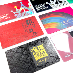 Logo personnalisé gravé au laser Cartes de visite et cartes-cadeaux en plastique PVC imprimées en couleur de qualité supérieure - Product Image 6