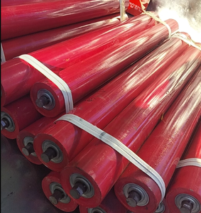 Yüksek kalite yeni karbon çelik ağır sanayi boya ve beton kemer ile konveyör taşıyıcı makara sabit bilyalı rulman - Product Image 1