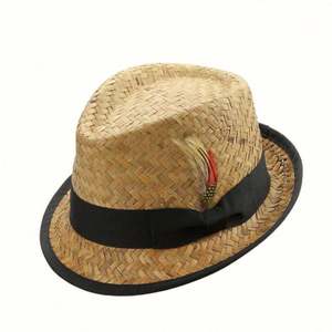 Sombreros Pork Pie de Alta Calidad con Múltiples Diseños Promocionales, Sombreros Trilby Baratos para Hombre, Sombrero Fedora con Banda con Logotipo Personalizado, EVERGROWING para Adultos - Product Image 5