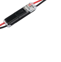 Connecteur rapide étanche mâle/femelle 2 broches 10A à contact en cuivre et boîtier en laiton, prix usine, pour bande LED 22-18AWG