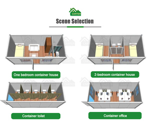 Apple Luxe Geprefabriceerde 3M Flat Pack Pod Ready-To-Live 20 <span class=keywords><strong>Capsule</strong></span> Kantoorcabine Voor Villa Of Appartement Stalen Structuur - Product Image 2