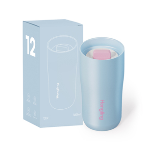 Termos de Café Hong Ling Ecológicos de Acero Inoxidable 18/8, Apertura a Presión, 12 oz, <span class=keywords><strong>Tazas</strong></span> de Café de Metal con Doble Pared Aisladas - Product Image 1