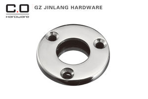 Roestvrij stalen leuning balustrade ronde buis reling fittingen casting post bodemplaat - Product Image 2