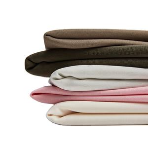 200gクールシルクコットンブレンド快適な通気性肌に優しいソフト100% ポリエステルニット生地 - Product Image 1