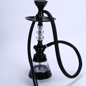 Le plus récent ensemble de narguilé Portable petit ensemble Hubbly Shesha narguilés en aluminium acrylique narguilé Chicha avec accessoires - Product Image 5
