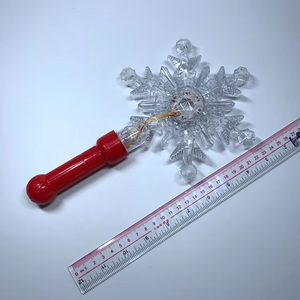 Baguette Flocon de Neige Lumière LED Jouet Enfants Adolescents Frozen <span class=keywords><strong>Noël</strong></span> Anniversaire Costume Princesse Fête Décoration Glowing Flashing Gift Supply - Product Image 6
