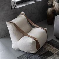 Fauteuils paresseux individuels nordiques modernes pour salon et chambre à coucher – Chaises d'appoint confortables pour le loisir